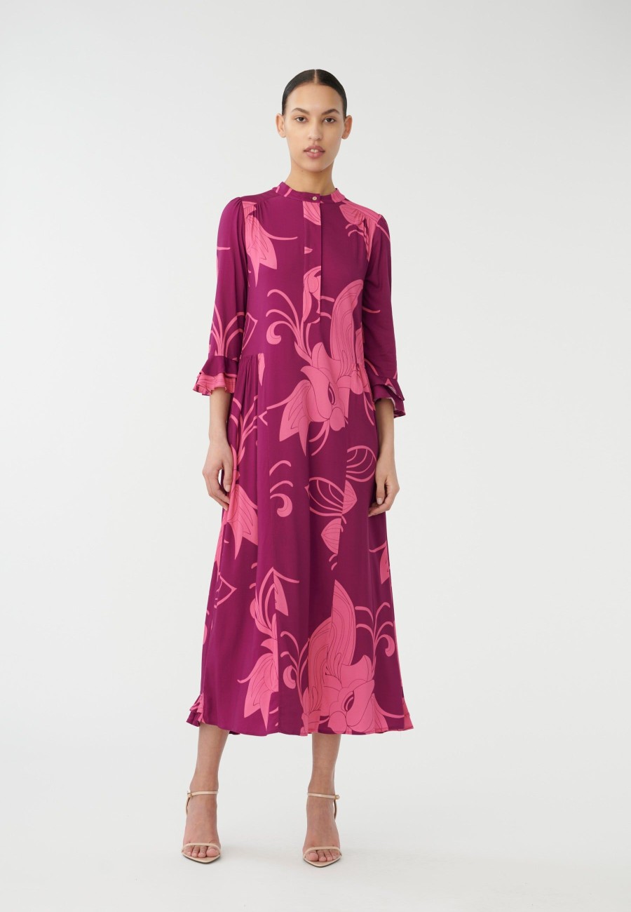 Women Dea Kudibal Midi Dresses | Rosanna Ev-Dress Colossal Grape ...